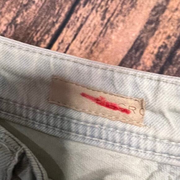 Anthropologie Pilcro Women's Distressed Slim Boyfriend Jeans Blue‎ Size 29 - Picture 4 of 6